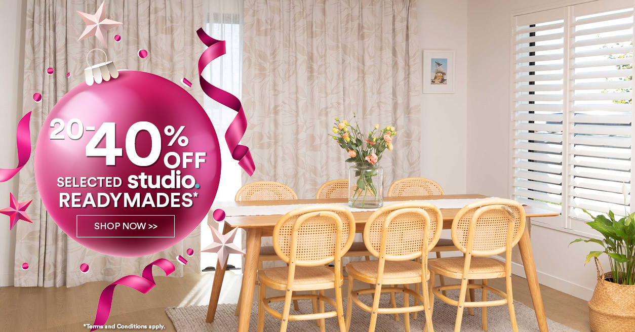 20-40% Off All selected Studio Readymades*